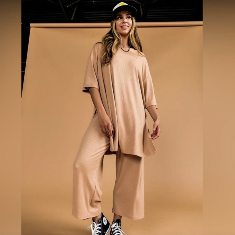 Dressed in Lala Original Playsuit in Iced Chai